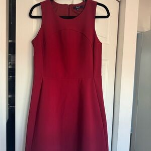 Madewell Rich Red Midi Dress